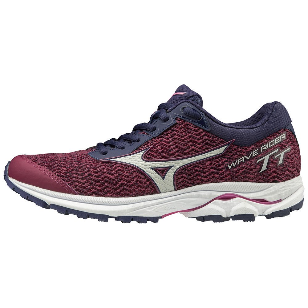 Women's Mizuno Trail Running Shoes Blue WAVE RIDER TT Shoes - J1GD193239